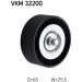 SKF Umlenk-/Führungsrolle, Keilrippenriemen VKM 32200