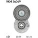 Spannrolle, Keilrippenriemen VKM 36069 Spannrolle, Keilrippenriemen VKM 36069