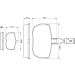 BOSCH Bremsbelagsatz, Scheibenbremse 0 986 424 044 BOSCH Bremsbelagsatz, Scheibenbremse 0 986 424 044