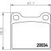 Bremsbelagsatz, Scheibenbremse 8DB 355 007-021 Bremsbelagsatz, Scheibenbremse 8DB 355 007-021
