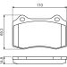 BOSCH Bremsbelagsatz, Scheibenbremse 0 986 494 393 BOSCH Bremsbelagsatz, Scheibenbremse 0 986 494 393
