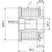 Valeo Generatorfreilauf VALEO NEW SPARE PART 588072