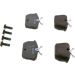 BOSCH Bremsbelagsatz, Scheibenbremse 0 986 491 030