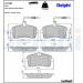 Delphi Bremsbelagsatz, Scheibenbremse LP2282 Delphi Bremsbelagsatz, Scheibenbremse LP2282