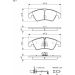 BOSCH Bremsbelagsatz, Scheibenbremse 0 986 494 456 BOSCH Bremsbelagsatz, Scheibenbremse 0 986 494 456