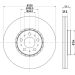 Bremsscheibe 8DD 355 125-581
