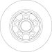 TRW Bremsscheibe DF6182