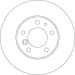 TRW Bremsscheibe DF4348