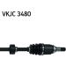SKF Antriebswelle VKJC 3480