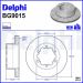 Delphi Bremsscheibe BG9015 Delphi Bremsscheibe BG9015