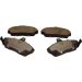 Bremsbelagsatz, Scheibenbremse QUARO SILVER CERAMIC QP3947C