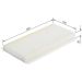 BOSCH 1 987 432 045 Innenraumfilter BOSCH 1 987 432 045 Innenraumfilter