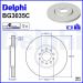 Delphi Bremsscheibe BG3035C Delphi Bremsscheibe BG3035C
