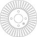 Bremsscheibe DF6254