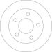 Bremsscheibe DF4357 Bremsscheibe DF4357