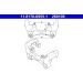 ATE Halter, Bremssattel 11.8170-0955.1