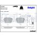 Delphi Bremsbelagsatz, Scheibenbremse LP2302 Delphi Bremsbelagsatz, Scheibenbremse LP2302