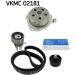 SKF Wasserpumpe + Zahnriemensatz VKMC 02181