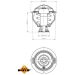 NRF Thermostat, Kühlmittel EASY FIT 725209
