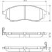 BOSCH Bremsbelagsatz, Scheibenbremse 0 986 494 295 BOSCH Bremsbelagsatz, Scheibenbremse 0 986 494 295