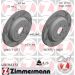 Zimmermann Bremsscheibe BLACK Z 400.3663.53