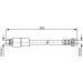 BOSCH Bremsschlauch 1 987 476 058