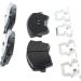 BOSCH Bremsbelagsatz, Scheibenbremse 0 986 494 691