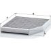 MANN-FILTER CUK 29 007 Innenraumfilter, Aktivkohlefilter MANN-FILTER CUK 29 007 Innenraumfilter, Aktivkohlefilter