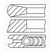 Goetze Engine Kolbenringsatz Goetze Diamond Coated® LKZ-Ring® 08-443400-00