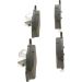 BOSCH Bremsbelagsatz, Scheibenbremse 0 986 494 687 BOSCH Bremsbelagsatz, Scheibenbremse 0 986 494 687