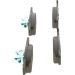BOSCH Bremsbelagsatz, Scheibenbremse 0 986 494 661