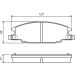 BOSCH Bremsbelagsatz, Scheibenbremse 0 986 460 960 BOSCH Bremsbelagsatz, Scheibenbremse 0 986 460 960