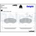 Delphi Bremsbelagsatz, Scheibenbremse LP2192 Delphi Bremsbelagsatz, Scheibenbremse LP2192