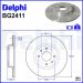 Delphi Bremsscheibe BG2411 Delphi Bremsscheibe BG2411