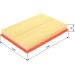BOSCH 1 457 433 055 Luftfilter BOSCH 1 457 433 055 Luftfilter