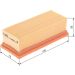 BOSCH 1 457 433 078 Luftfilter BOSCH 1 457 433 078 Luftfilter