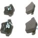 BOSCH Bremsbelagsatz, Scheibenbremse 0 986 494 492