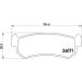 Brembo Bremsbelagsatz, Scheibenbremse PRIME LINE P 10 001 Brembo Bremsbelagsatz, Scheibenbremse PRIME LINE P 10 001