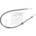 febi bilstein Seilzug, Feststellbremse 194849 febi bilstein Seilzug, Feststellbremse 194849
