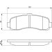 BOSCH Bremsbelagsatz, Scheibenbremse 0 986 461 122 BOSCH Bremsbelagsatz, Scheibenbremse 0 986 461 122