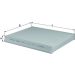 Knecht Filter, Innenraumluft LA 153