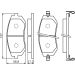 BOSCH Bremsbelagsatz, Scheibenbremse 0 986 494 558