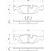 BOSCH Bremsbelagsatz, Scheibenbremse 0 986 460 996 BOSCH Bremsbelagsatz, Scheibenbremse 0 986 460 996