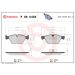 Brembo Bremsbelagsatz, Scheibenbremse XTRA LINE P 06 040X Brembo Bremsbelagsatz, Scheibenbremse XTRA LINE P 06 040X