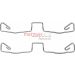 Metzger Zubehörsatz, Scheibenbremsbelag 109-1633