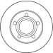 TRW Bremsscheibe DF2666 TRW Bremsscheibe DF2666