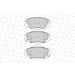 Ferodo Bremsbelagsatz, Scheibenbremse PREMIER ECO FRICTION FDB4207 Ferodo Bremsbelagsatz, Scheibenbremse PREMIER ECO FRICTION FDB4207