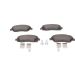 BOSCH Bremsbelagsatz, Scheibenbremse 0 986 494 625 BOSCH Bremsbelagsatz, Scheibenbremse 0 986 494 625