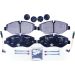 Hella Bremsbelagsatz, Scheibenbremse 8DB 355 005-521 Hella Bremsbelagsatz, Scheibenbremse 8DB 355 005-521