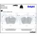 Delphi Bremsbelagsatz, Scheibenbremse LP2763 Delphi Bremsbelagsatz, Scheibenbremse LP2763